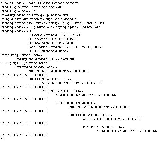 memtest fail